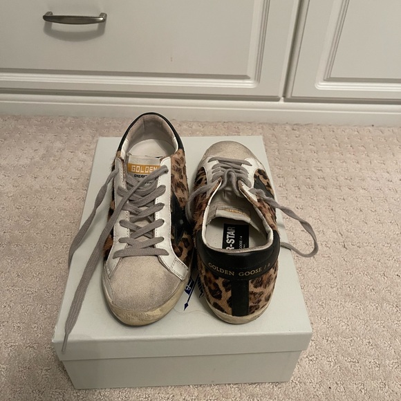 Golden Goose SuperStar sneakers size 36 (6) Leopard print. Great condition! - Picture 5 of 5